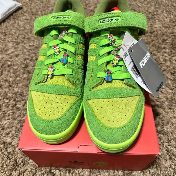 adidas gazelle silver green womens Adidas Originals Forum Low "The Grinch" Kids Shoes ID9175  Kick Theory